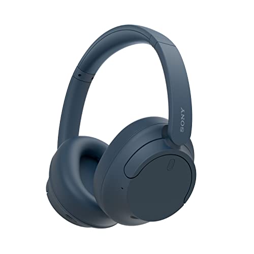 Sony Wh-Ch720N | Cuffie Wireless Con Noise Cancelling, Connessione Multipoint, Fino A 35 Ore Di Durata Della Batteria E Ricarica Rapida - Blu