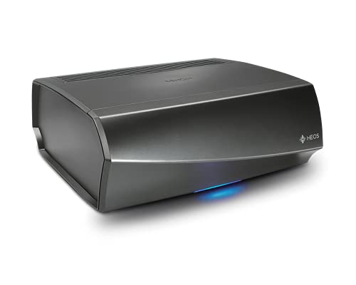 Denon Heos Amp Hs2 Amplificatore Wireless Per Streaming Audio Da Collegare Ad Una Rete Wi-Fi Domestica, Nero