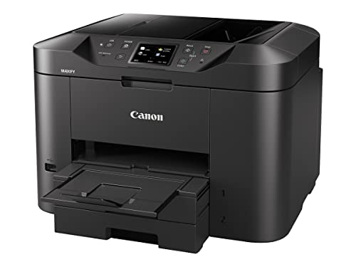 Canon Maxif Mb2750 Stampante Multifunzione Inkjet, 24 Ipm In Bianco E Nero, 15.5 Ipm A Colori, 600 X 1200 Dpi, Nero/Antracite