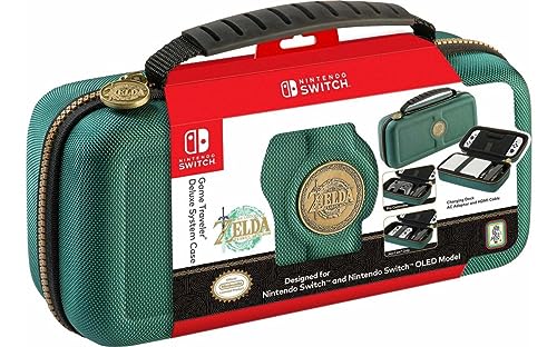Big Ben The Legend Of Zelda Oled Nintendo Switch Travel Case - Green (Switch)