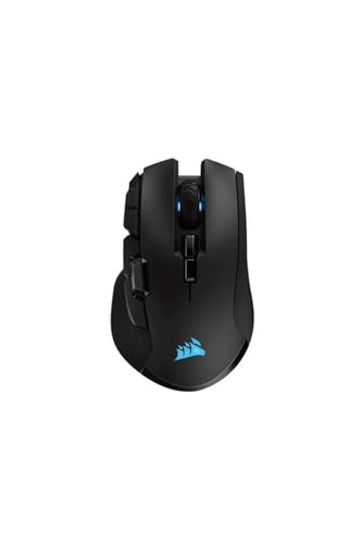 Corsair Ironclaw Rgb Wireless Fps/Moba Mouse Da Gioco - 18.000 Dpi - 10 Pulsanti Programmabili - Progettato Per Mani Grandi - Compatibile Con Icue - P