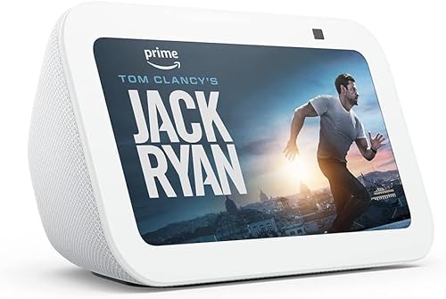 Echo Show 5 (3ª Generazione) | Schermo Touch Intelligente E Compatto, Con Alexa: Controllo Della Casa Intelligente E Molto Altro | Bianco