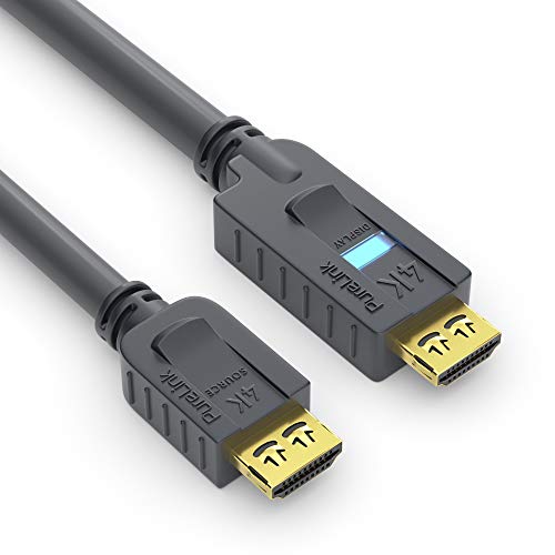 Purelink Pi2010-100 Cavo Hmdi Attivo, Alte Prestazioni (18 Gbps Max 20 M, 10.2 Gbps Max 30 M), Hdr, 25.0M, Nero