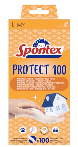 Guantes Vinilo Protect (100 Unidades) Talla Grande-L