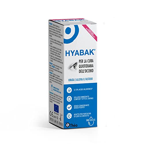 Hyabak Hyabak Protector Soluzione Oftalmica Sodio Ialuronato 0,15% Flacone - 10 Ml