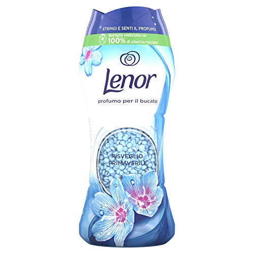 Lenor Perle Profumatore Bucato Lavatrice,210 G, Risveglio Primaverile, Intensificatore Di Profumo Bucato Per Un'Esplosione Di Freschezza, 100% Plastic