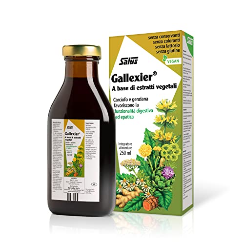 Salus Gallexier - Integratore Alimentare Per Favorire La Digestione E La Funzione Epatica, A Base Di Estratti Vegetali - 250Ml