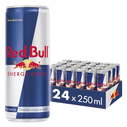 Red Bull Energy Drink, 250 Ml (24 Lattine)