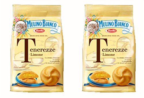 Mulino Bianco: "Tenerezze" Shortcake Ripieno Di Crema Al Limone - 200G Confezione Da 2 [ Importazione Italiana]