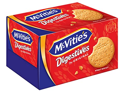Mcvities Digestive Original - Il Classico Biscotto Di Grano Per Gli Spostamenti, Confezione Da 1 (1X 250 G)