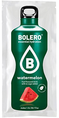 Bolero - Bevanda Solubile, Gusto: Anguria, 12 Bustine Da 9 G (D)