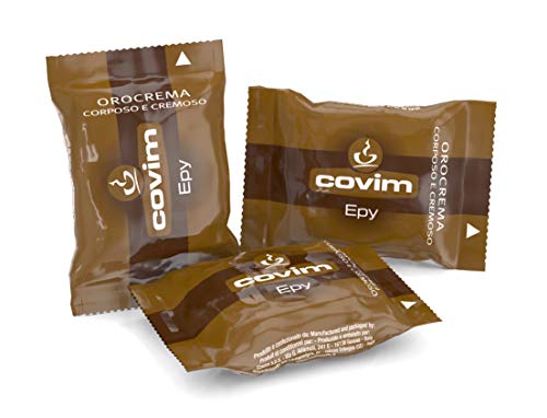 Covim Caffè Capsule Epy Orocrema, Compatibili Sistema "Lavazza® Espresso Point®", 100 Capsule Monodose