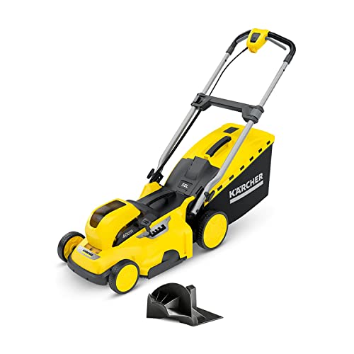 Kärcher Rasaerba Elettrico 36 V Lmo 36-40, Larghezza Di Taglio 40 Cm, Altezza Di Taglio 20-70 Mm, Raccoglierba 50 L, Utilizzabile Con Batteria Kärcher