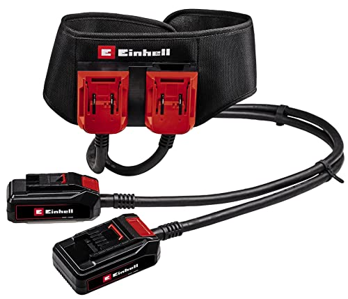 Originale Einhell Cintura Per Batterie Ge-Pb 36/18 Li Power X-Change (Per Trasportare Batterie Pxc Sul Corpo, Per Potenza Di 18 V E 36 V, Lunghezza Re