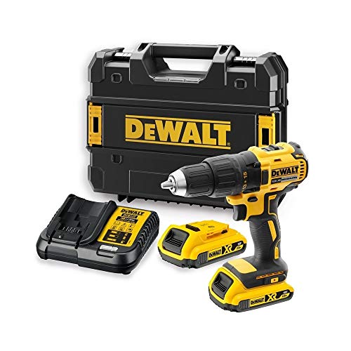 Dewalt Dcd777D2T Trapano Avviatore Con 2 Batterie Litio 18V 2.0Ah Brushless Led