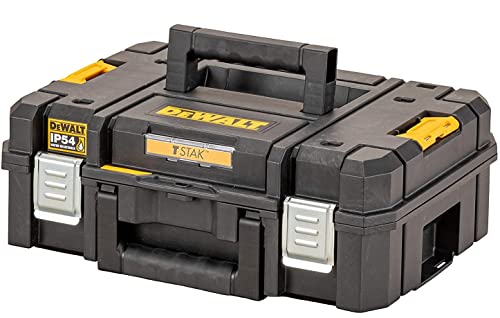 Dewalt Dwst83345-1 Tstak Ii - Unità Porta Elettroutensili, Spugna Interna Pretagliata, Cerniere Per Aggancio Laterale, Maniglia Bi-Componente, Porta E