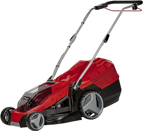 Einhell Ge-Cm 36/43 Li M - Solo Tagliaerba A Batteria Power X-Change (36 V, Taglio 43Cm, Raccolta 63 L, Ruote Ant.160 Mm, Ruote Post.250Mm, Senza Batt