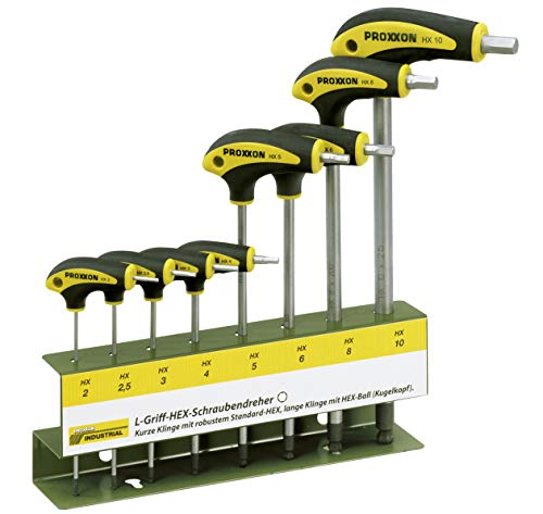 Proxxon 2222650 - Set 8 Destornilladores L - Hex