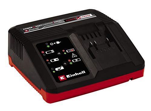 Originale Einhell Power X-Change 4A Carica Batteria Ultra Rapido (Tensione 200-250 V, 4 A, Senza Batteria)