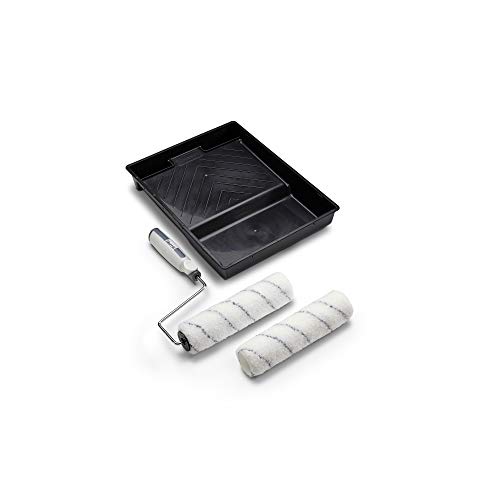 Harris Seriously Good Walls & Ceilings - Set Di Rulli Per Pittura A Pelo Medio, Con Vassoio E Telaio, 22,9 Cm