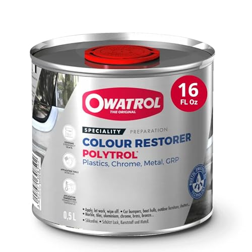 Owatrol Polytrol Renovador Rigenera L'Aspetto Della Plastica, Pietra, Marmo, Graniti,Vernici E Cromature Lt.0.5