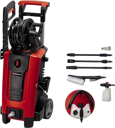 Einhell Idropulitrice Te-Hp 170 (2300 W, Max. 170 Bar, Quick-Couple-System, Include Tubo Flessibile Ad Alta Pressione, Pistola, Lancia, Vari Ugelli, S