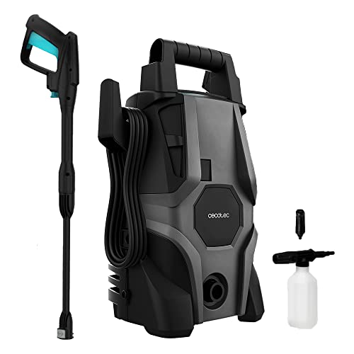 Cecotec Idropulitrice Ad Alta Pressione Hydroboost 1400 Essential. 1400 W, Casa, Giardino O Auto, Portata Max 426 L/H, Pressione Massima 105 Bar, Pomp