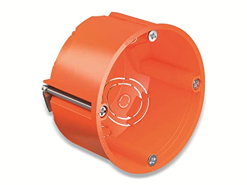 O-Range Kaiser 9063-02 - Scatola Per Attrezzi A Parete Cava, Profondità 49 Mm, Colore: Arancione, 68 X 48 Mm