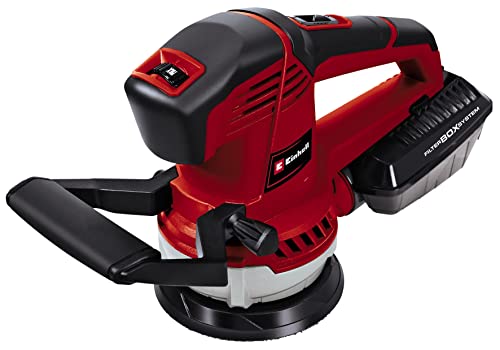 Einhell Levigatrice Roto Orbitale Te-Rs 40 E (Tensione 220 V, Potenza 400 W, Oscillazioni Al Min. 12000-24000, Ampiezza Oscillazioni 2,5 Mm, Platorell
