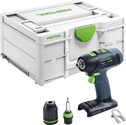 Festool Taladro Atornillador A Batería T 18+3-Basic
