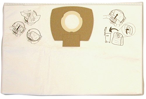 Makita P-72899 - Kit De 5 Bolsas De Fieltro Recoge Polvo Para Aspiradores Vc2010L Y Vc2511