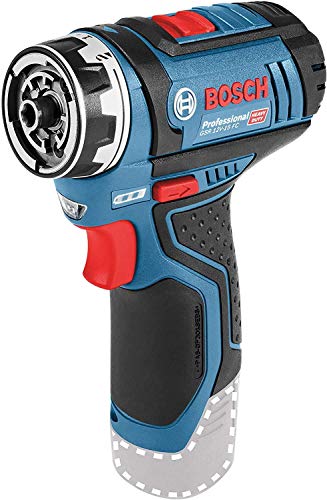 Bosch Professional 12V System Trapano-Avvitatore A Batteria Gsr 12V-15 Fc (Flexiclick System, Senza Batteria E Caricabatteria)