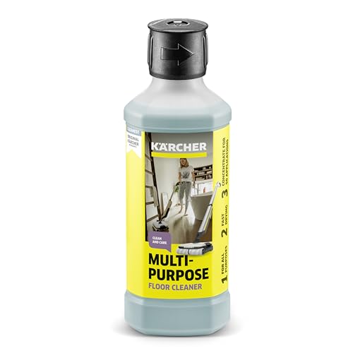 Kärcher Detergente Per Pavimenti Universale Rm 536, Per Pulire Senza Striature Tutti I Pavimenti Duri. 500 Ml Di Detergente Concentrato, 40 L Se Dilui