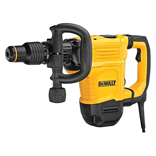 Dewalt D25832K-Qs - Martello Demolitore 6Kg 1350W - 10.5J - Sds-Max Electronic Avc E Valigetta, Nero
