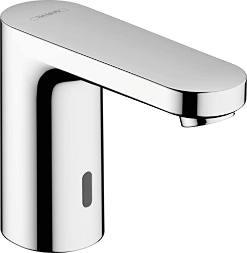 Hansgrohe Vernis Blend Miscelatore Elettronico Lavabo Per Acqua Fredda O A Temperatura Preimpostata, Funzionamento A Batteria, Cromo, 71503000