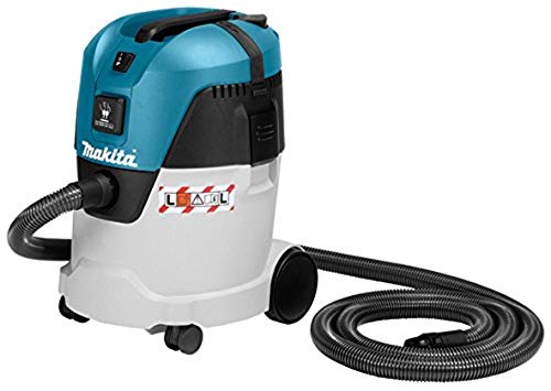 Makita Vc2512L - 'Senza Fili, Aspirador 1.000W 25L Max. Conectable 2.600W Volumen De Aire 60L/Seg