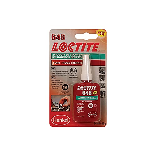Greenstar 14021 Loctite 648 Blocpresse Per Fissaggio Dei Cuscinetti/Anelli 24 Ml
