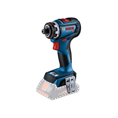 Bosch Professional 18V System Trapano-Avvitatore A Batteria Gsr 18V-90 Fc (Flexiclick System, Coppia Massima Di 64 Nm, Motore Brushless, 2 Velocità, P
