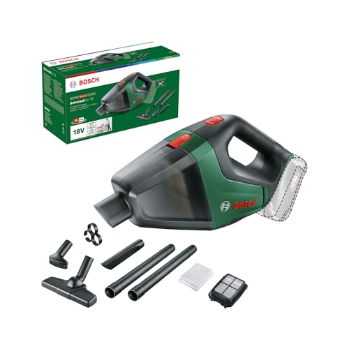 Bosch Home And Garden Aspiratore A Batteria Universalvac 18 (Senza Batteria, Sistema Da V, Confezione In Cartone)