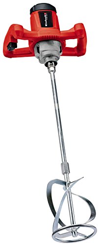 Einhell Tc-Mx 1200 E Miscelatore Elettrico 220-240 V, 1200 W, Rosso Argento