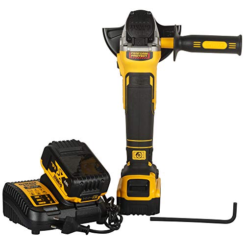 Dewalt Smerigliatrice Angolare 125Mm. Motore Brushless, Dcg405P2-Qw