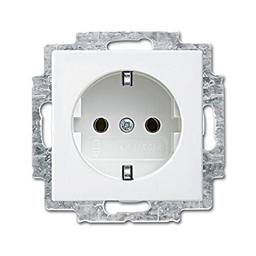 Busch-Jaeger Modulo Presa Schuko 20 Euc-914 Alpinweiss Busch Di Balance Si Presa 4011395191200