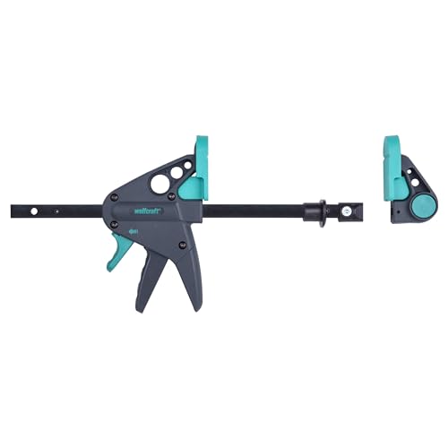 Wolfcraft Morsetto Per Banco Da Lavoro Pro 65-150-W I 3036000 I Per Il Fissaggio Su Tutti I Tavoli Con Fori Da 120 Mm