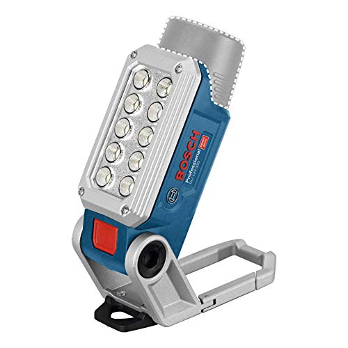 Bosch Professional 12V System Luce A Led A Batteria Gli 12V-330 (330 Lumen, Senza Batterie E Caricabatteria)