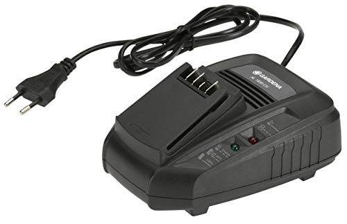 Gardena Caricabatterie Rapido Al 1830 Cv: Per Tutte Le Batterie 18V Power For All, Per La Batteria Da 2,5Ah Il Tempo Di Ricarica È Di 60 Min., Con Dis