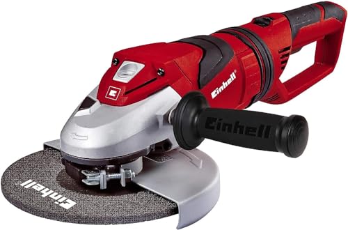 Einhell Smerigliatrice Angolare Te-Ag 230 (Tensione 230 V, Potenza 2350 W, Giri Min. 6500, Diam. Max Disco 230 Mm, Softstart, Regolazone Copri Disco S