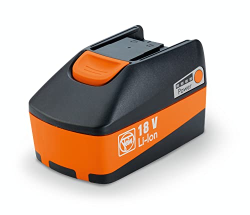 Fein Batteria Agli Ioni Di Litio Con Indicatore Dello Stato Di Carica E Fein Safetycell Technology, Tensione 18 V, Capacità 6 Ah, Peso 0,7 Kg