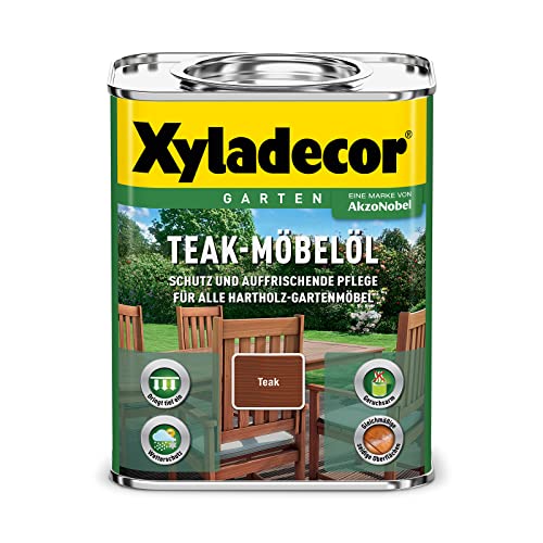 Xyladecor Teak- Olio Teak Per Mobili, 0,75 Litri