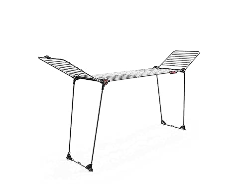 Vileda Infinity Flex Xxl Stendibiancheria, Aste Telescopiche Estendibili, Stendibiancheria Già Montato, Bianco