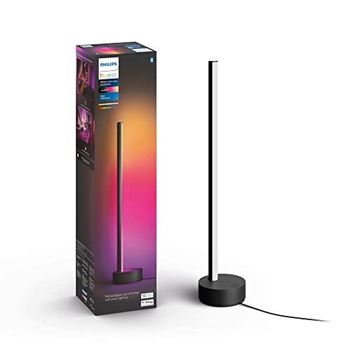 Philips Hue White And Color Ambiance Gradient Signe, Lampada Da Tavolo Led, Smart, Bluetooh, Nera